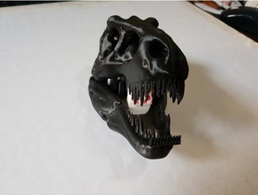 t-rex tape dispenser office autodesk recap photo dinosaur fusion 360 trex 3d print model - Mito3D