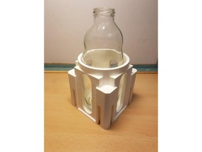 botella de leche conectable multi contenedor contenedores 3d print model - Mito3D