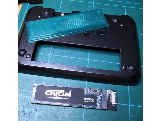 5959 m2 sata ssd kapak GDP 2 kazanmak bilgisayar 3D print model - Mito3D