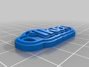 iker llaveros personalizado 3d print model - Mito3D