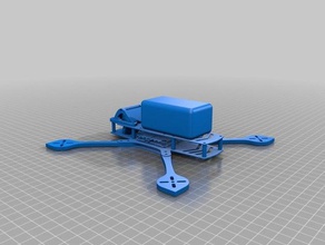 freestyle drone cadre passe-temps fpv 3d print model - Mito3D