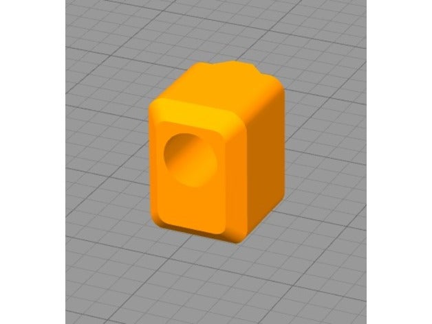 pé de 20x20 perfil 3d a impressora partes prusa urso 3D print model - Mito3D