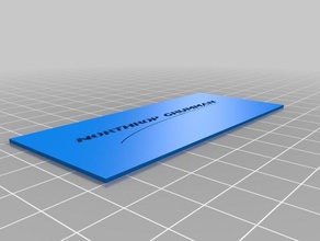 northrop grumman Kunst tools angepasst 3d print model - Mito3D