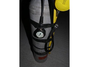 basic cap your diving preasure gauge 52mm sport outdoors lesbricodivers scuba 3d print model - Mito3D