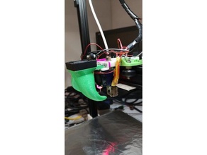 tevo tarantula bltouch suporte e3d v6 hotend a impressora partes 3d print model - Mito3D