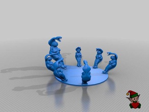 Kreis venus Skulpturen 3d print model - Mito3D