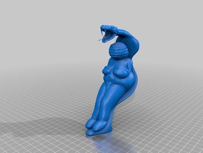 Stuhl venus Skulpturen 3d print model - Mito3D