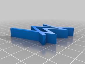 alan walker Schlüsselanhänger 3d print model - Mito3D