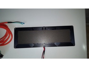 pin2dmd led-display-Rahmen Elektronik 3d print model - Mito3D