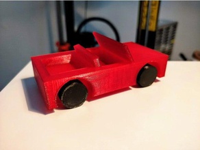 jeep voiture de jouet les jouets jeux cintre 3d print model - Mito3D
