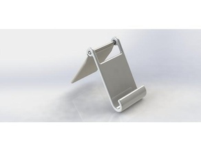 folding phone stand mobile holder tablet 3d print model - Mito3D