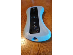 wiilmote pad wheel-wii remote-remix video Spiele 3d print model - Mito3D