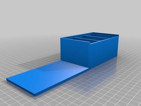 boite bouchons les conteneurs personnalisé 3d print model - Mito3D
