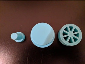 núcleo 13pulgada vaso de precipitados bong accesorios cocina comedor 3d print model - Mito3D