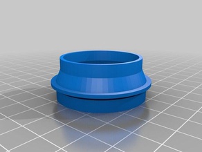40mm od 33mm id hose adapter parts customized 3d print model - Mito3D