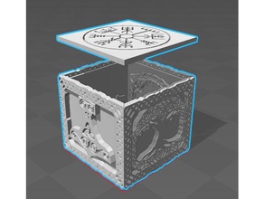 viking norse lightbox lamp 3d printing art celtic norsemythology 3d print model - Mito3D