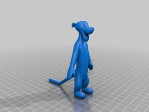 tigger 3d la impresión winnie pooh 3d print model - Mito3D
