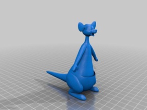 kanga 3d impressão winnie pooh 3d print model - Mito3D