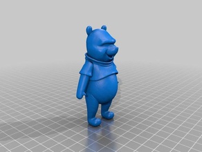 winnie pooh 3d printing 3d print model - Mito3D