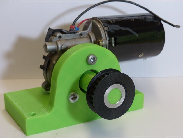 support moteur Bosch 058 accouplement diy 3D print model - Mito3D