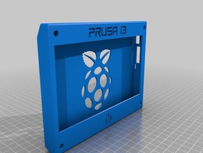 7-Zoll-Bildschirm, Gehäuse raspberry pi, hdmi-touch screen - Elektronik lammesky octopi octoprint prusa i3 pi case 3d print model - Mito3D