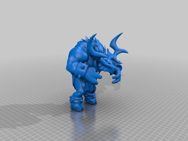 alistar liga lendas jogos 3D print model - Mito3D