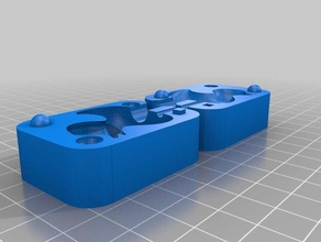 paperella di gomma della muffa 3d la stampa candy 3d print model - Mito3D