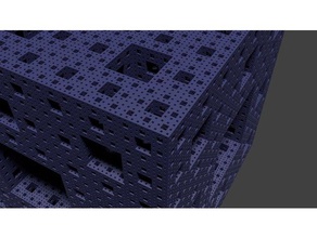 fractal-cube-6 math art 3d fractal 3d print model - Mito3D