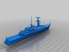 hms antelope veículos 3d print model - Mito3D