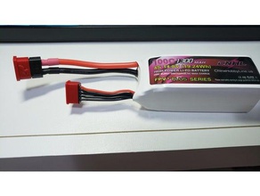 cnhl 4s balancer plug cap rc vehicles lipo battery 3d print model - Mito3D