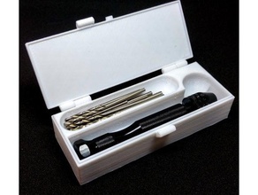 pin vise case hand tools 3d print model - Mito3D
