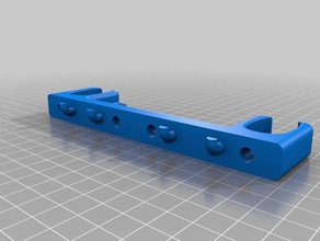 dremel biegsame Welle Halterung peg-board tool Inhaber - Boxen Zubehör 3d print model - Mito3D