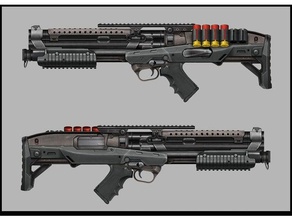 killzone assorted weapons 3d printing 3d print model - Mito3D