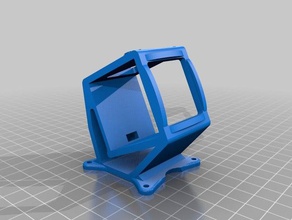 mqc xhd gopro cage v2 d'autres fpv montage session de héros 3d print model - Mito3D
