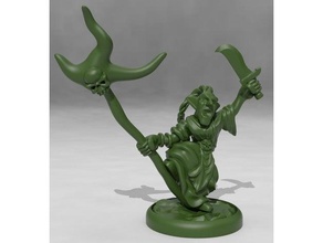 goblin warlock toy game accessories dnd dungeons dragons miniature miniatures tabletop wargame 3d print model - Mito3D