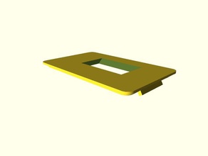 4xlc-simplex-mittelst&uumlckadapter f&uumlr flf bodendosen diy 3d print model - Mito3D