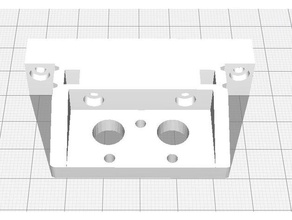 tronxy x5s hurricane modular chimera mount v1 3d printer accessories 3d print model - Mito3D