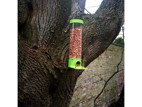 squirrel food dispenser outdoor garden 3d print model - Mito3D