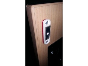 r&eacutehausse-aimant porte darmoire 2mm household cupboard door magnet 3d print model - Mito3D
