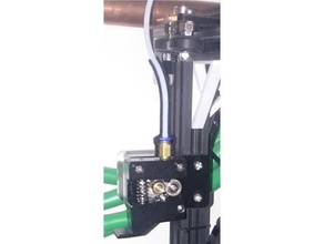 extruder bowden tube guide 3d printer parts tronxy x5s 3d print model - Mito3D