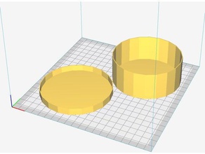 simples caixa de jóias casa banho brinco 3d print model - Mito3D