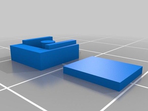 ho scale kadee coupler box 3d printing 3d print model - Mito3D