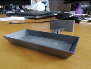 soap dispenser tray household 3d print model - Mito3D