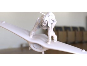 Prinzessin nausica&auml Skulpturen hayao miyazaki 3d print model - Mito3D