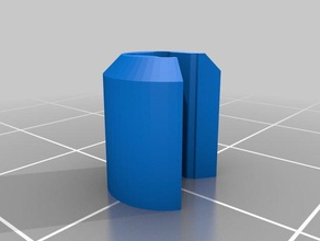 my customized push button parametric replacement parts 3d print model - Mito3D