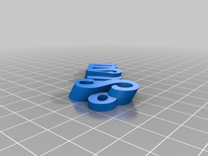 my customized iamburnystext susan organization 3d print model - Mito3D