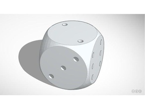 Würfel cube Würfel-Turm gaming-Würfel hypercube evolution zahlen Runde 3d print model - Mito3D