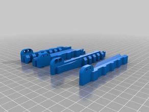 sentinela trilhos picatinny para impressão 3d 3d print model - Mito3D