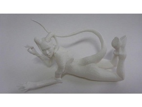 agonia succubus demônio criaturas 3d print model - Mito3D
