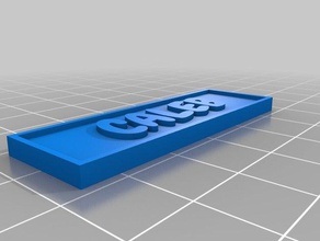 il mio nome personalizzato tag customizer caleb i segni loghi 3d print model - Mito3D